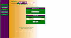 Desktop Screenshot of natroute.biz